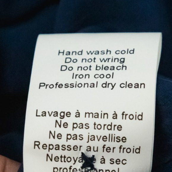 11.1 Tylho Anthropologie Size Small S Blue Isla Polka Dot A Line Tie Neck Dress - Picture 7 of 8